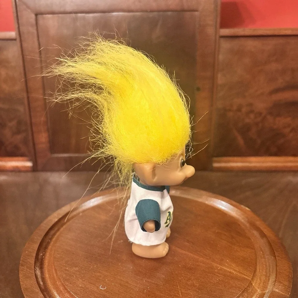 Vintage Russ Mini Fan Troll Doll 3